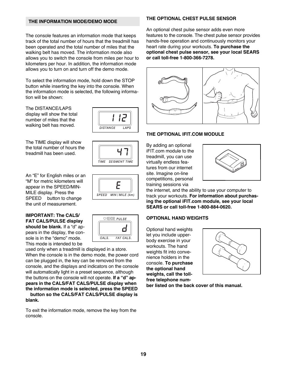 ProForm 745CS 831.299470 User Manual | Page 19 / 30