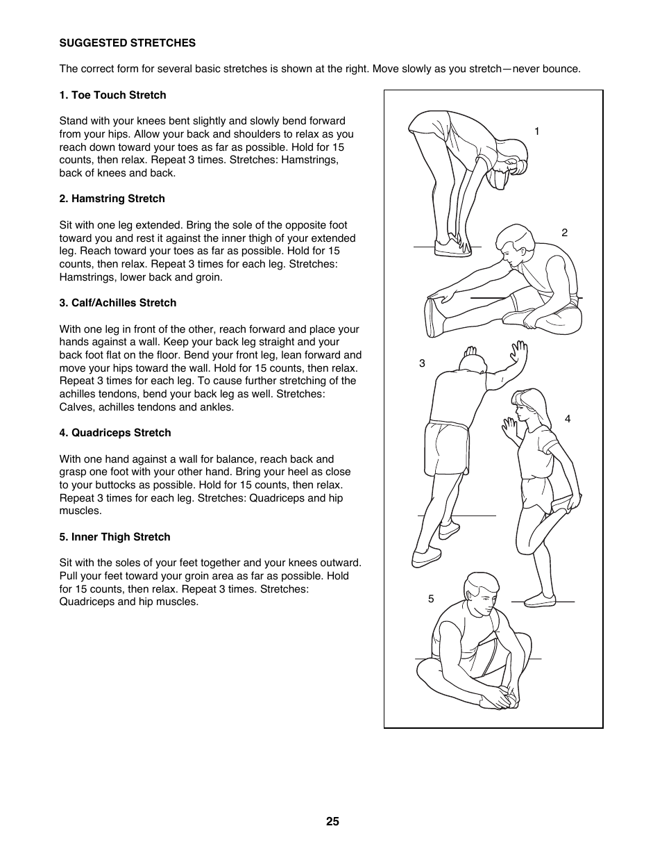 ProForm 745CS 831.299470 User Manual | Page 25 / 30