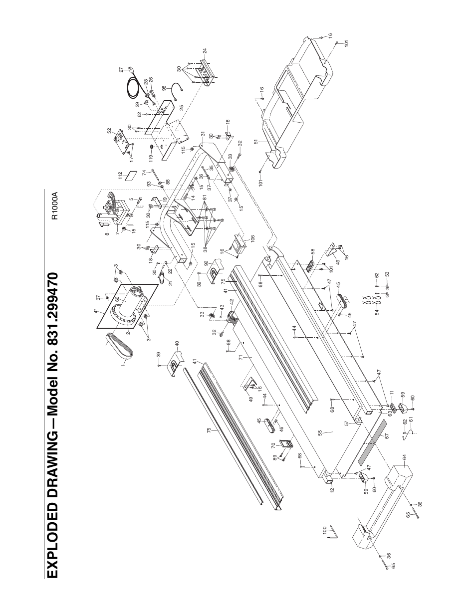 R1000a | ProForm 745CS 831.299470 User Manual | Page 28 / 30