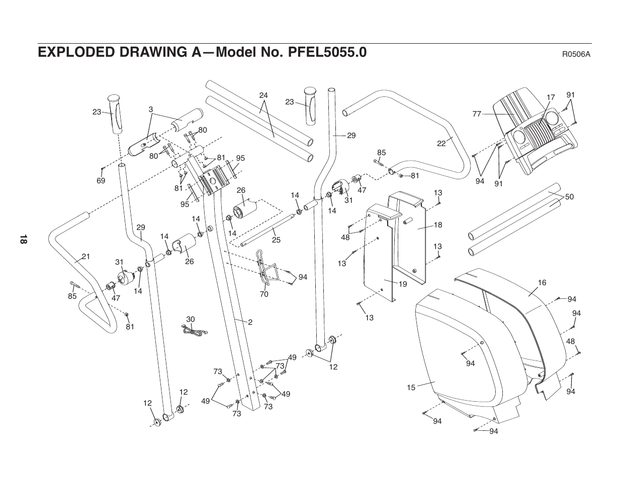 ProForm PFEL5055 User Manual | Page 18 / 20