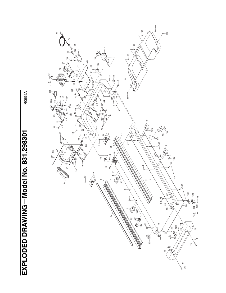 R0599a | ProForm 831.298301 User Manual | Page 20 / 22