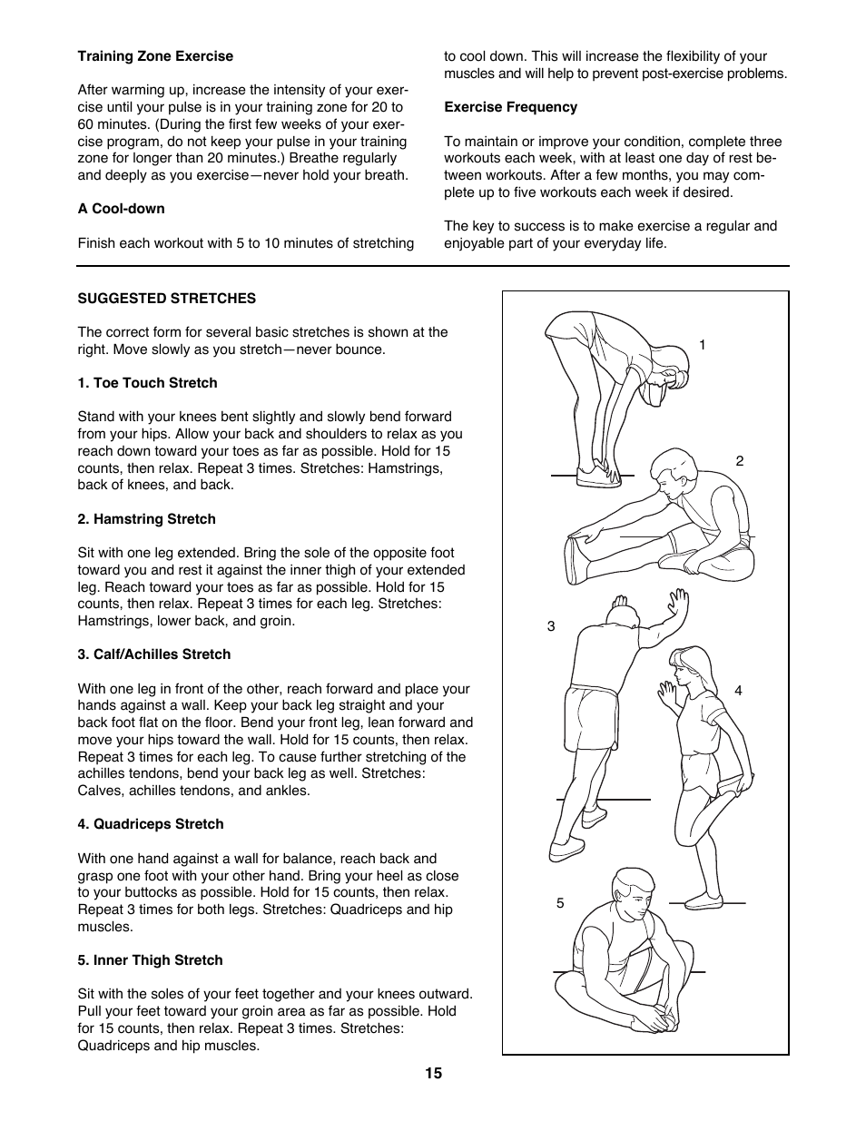 ProForm 831.299420 User Manual | Page 15 / 18