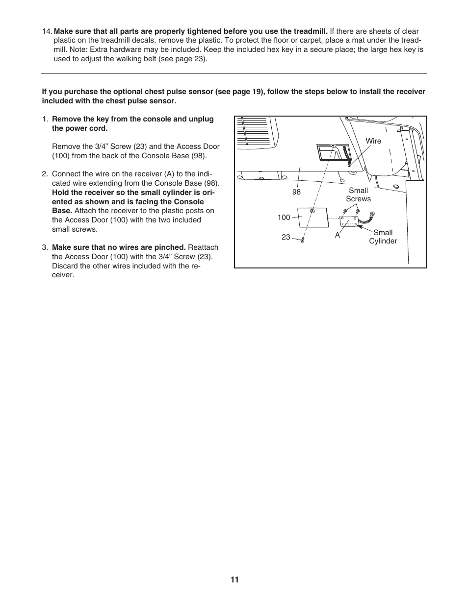 ProForm C 525 PFTL49406.1 User Manual | Page 11 / 32