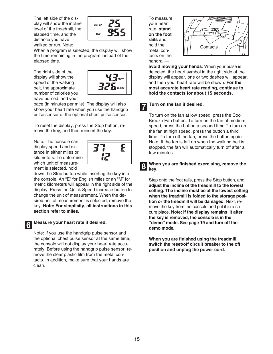 ProForm C 525 PFTL49406.1 User Manual | Page 15 / 32