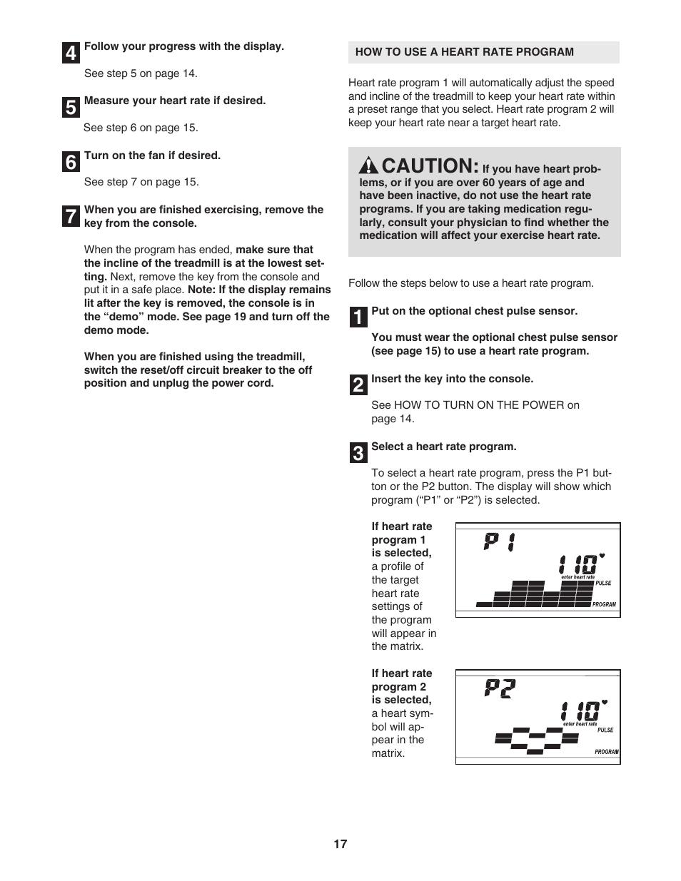 ProForm C 525 PFTL49406.1 User Manual | Page 17 / 32