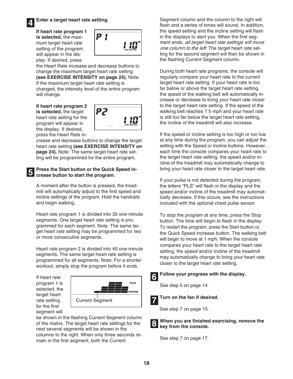 ProForm C 525 PFTL49406.1 User Manual | Page 18 / 32