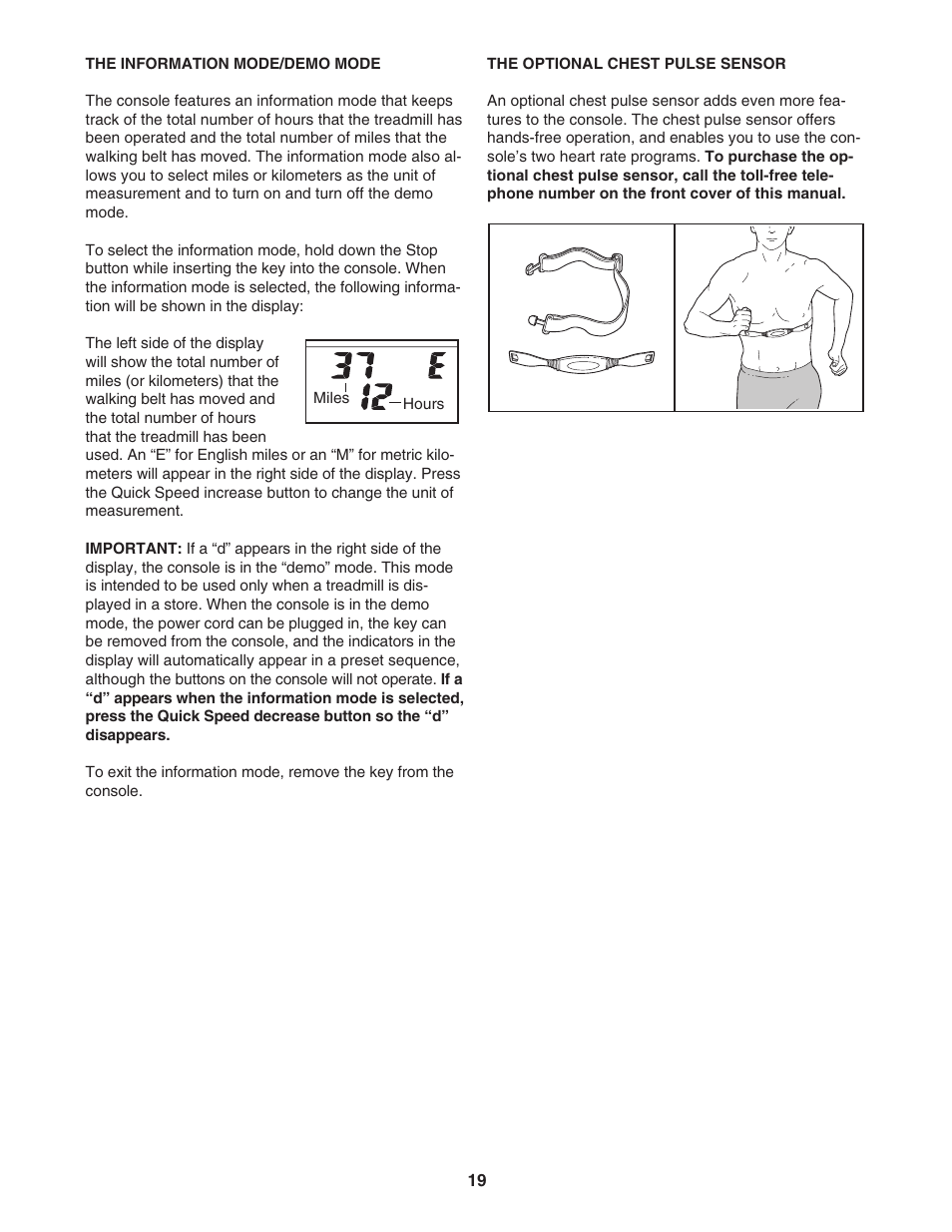 ProForm C 525 PFTL49406.1 User Manual | Page 19 / 32