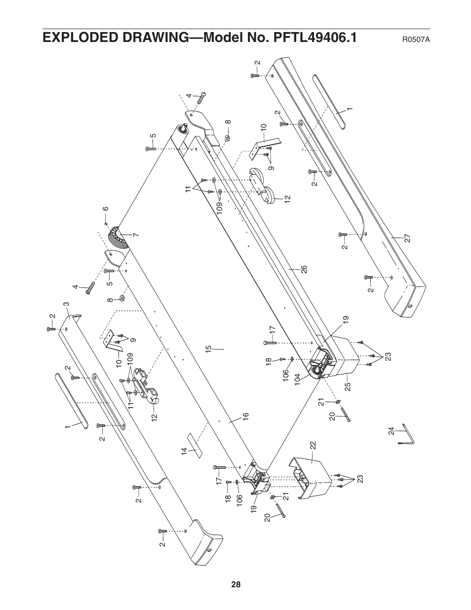 ProForm C 525 PFTL49406.1 User Manual | Page 28 / 32