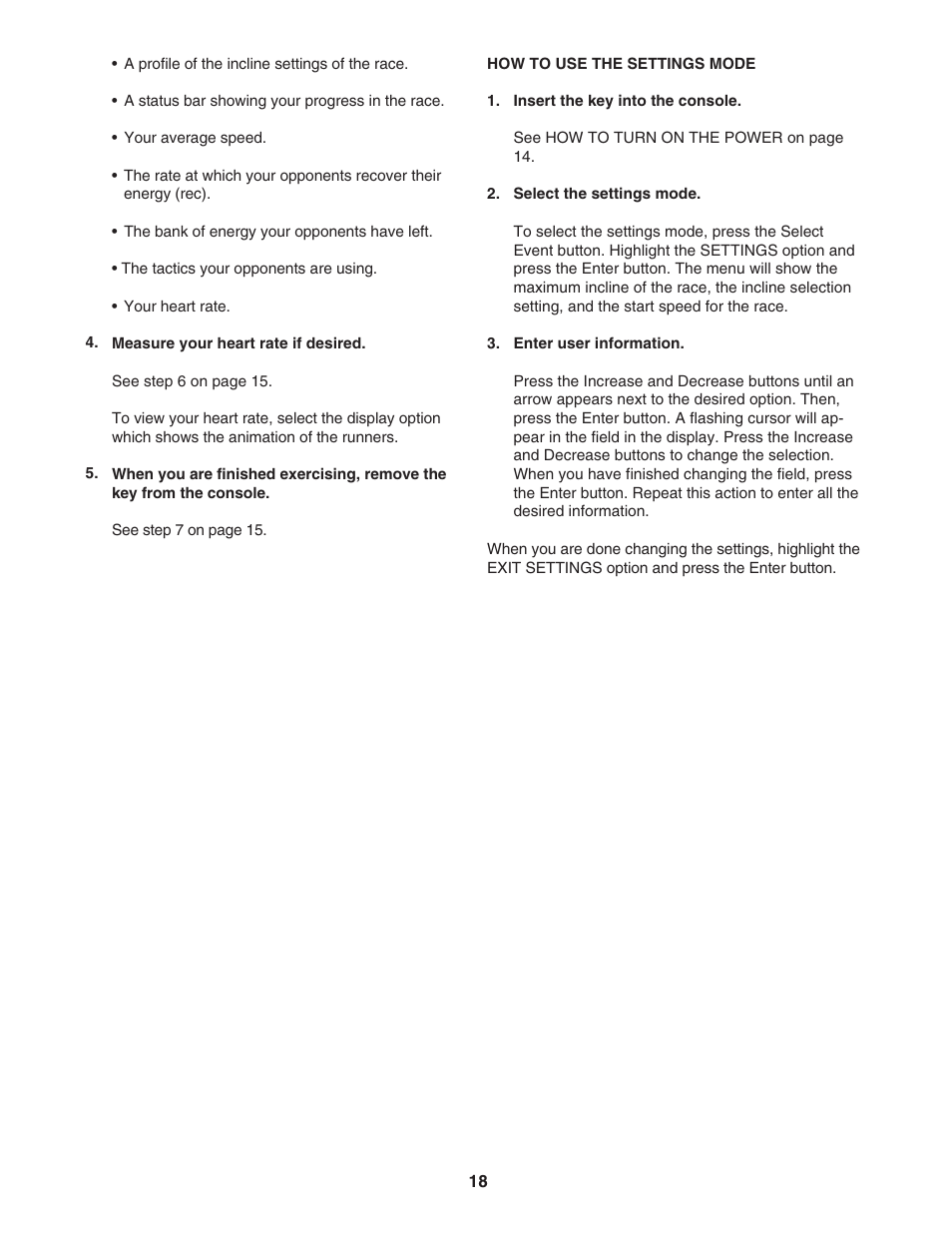 ProForm PFTL99507.1 User Manual | Page 18 / 32