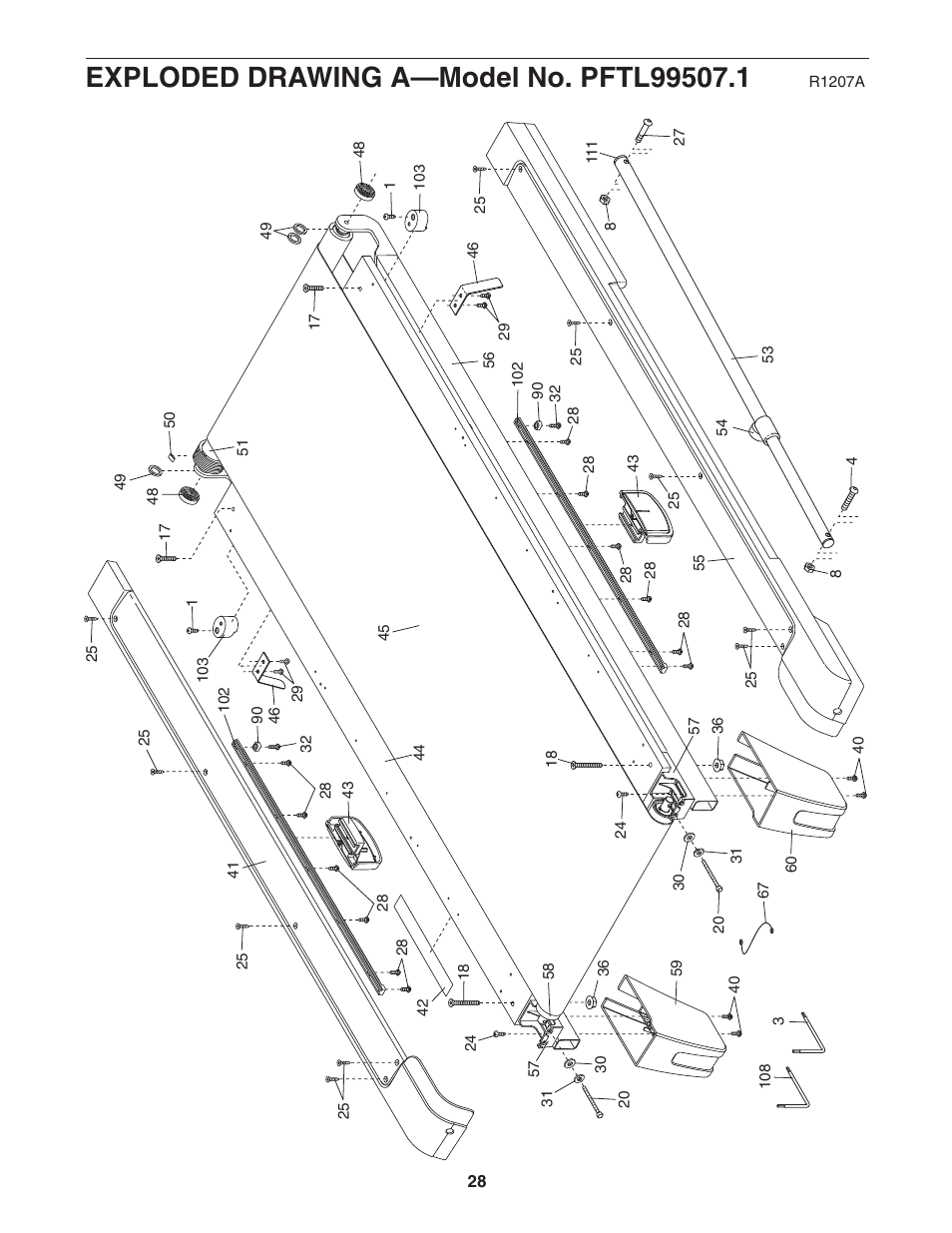 ProForm PFTL99507.1 User Manual | Page 28 / 32