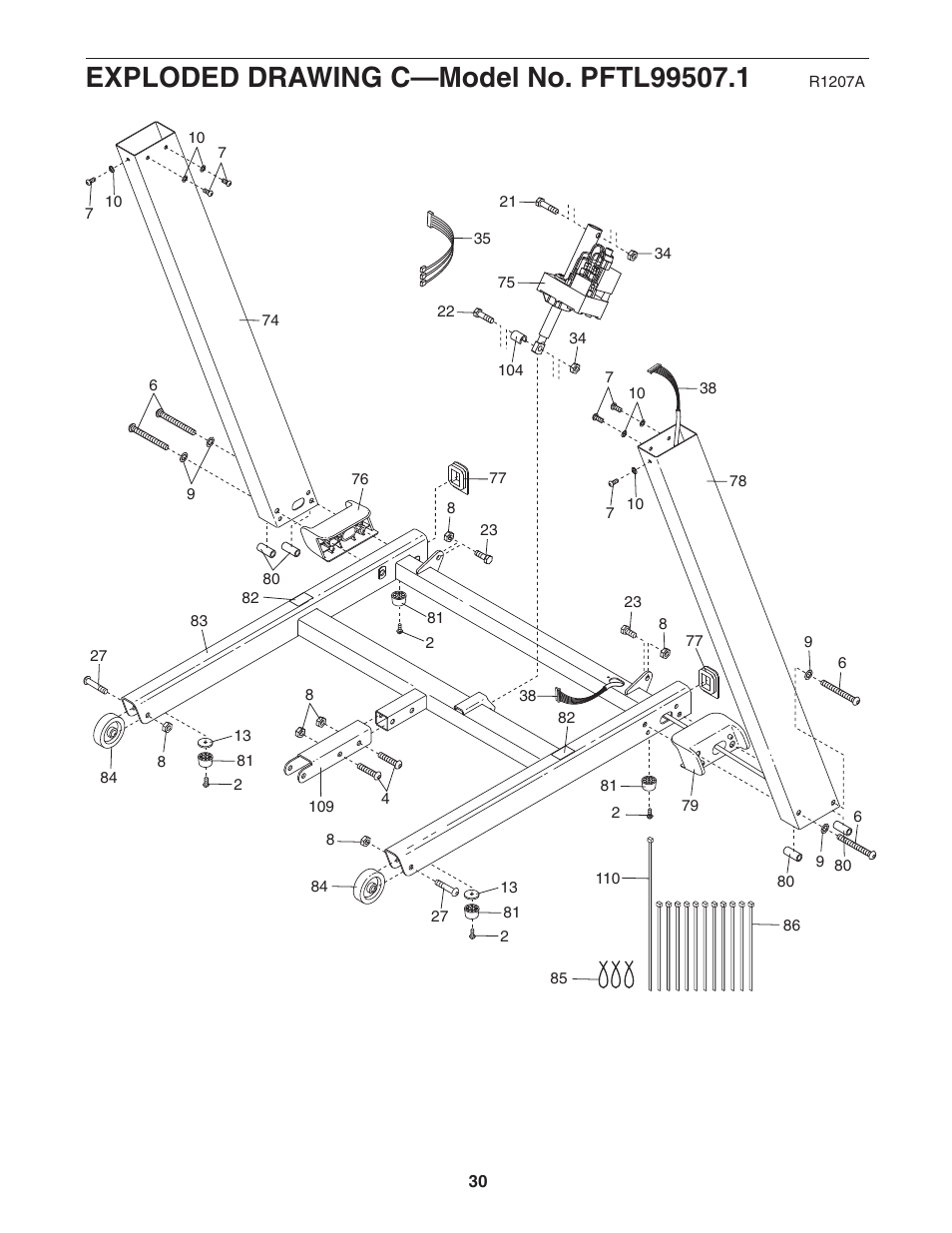 ProForm PFTL99507.1 User Manual | Page 30 / 32