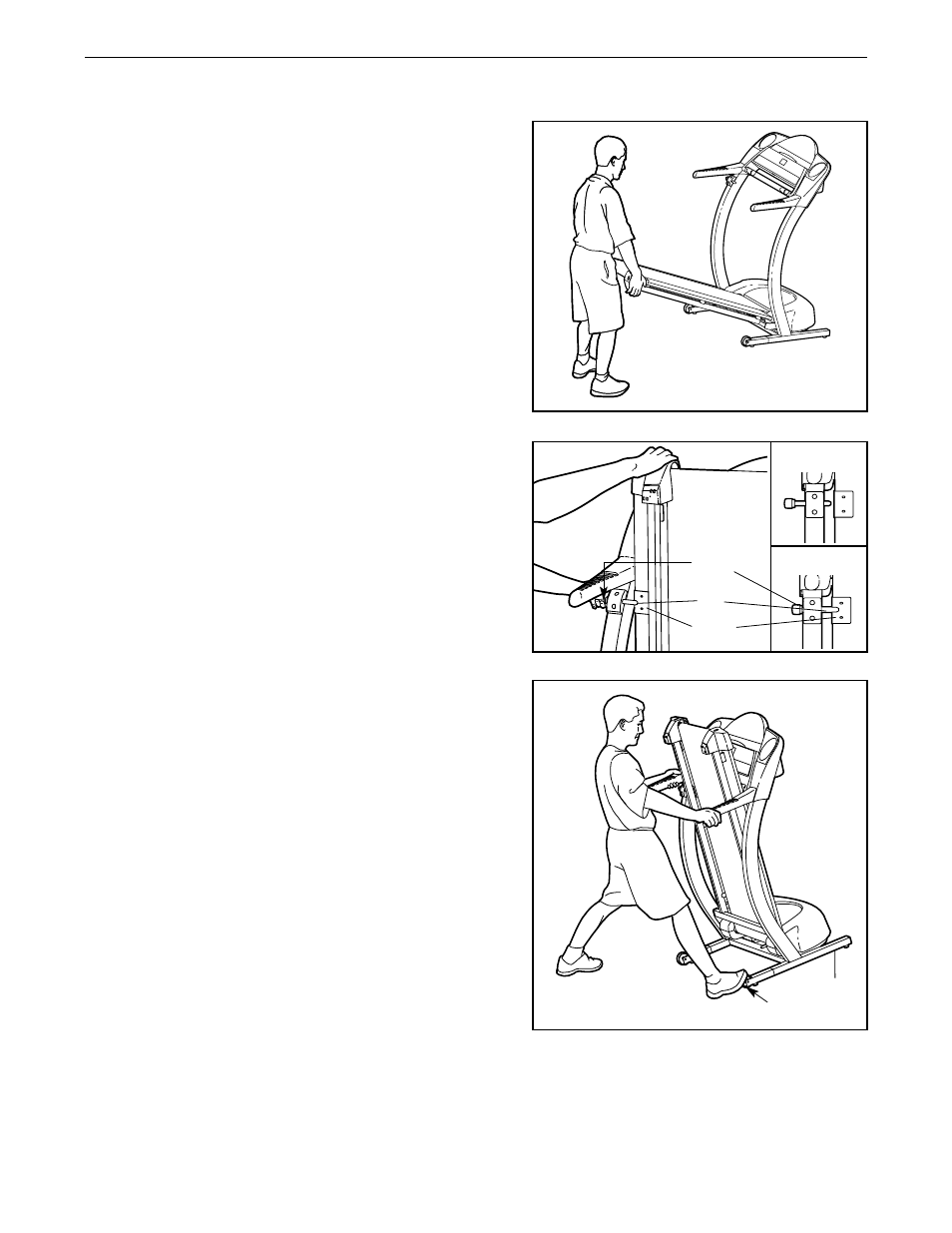 How to fold and move the treadmill | ProForm 831.291770 User Manual | Page 21 / 30