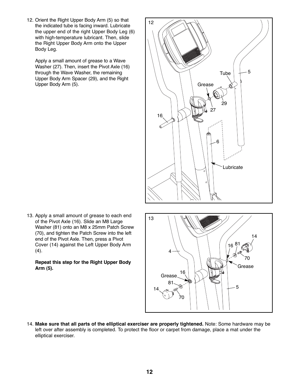 ProForm PFEL73207.0 User Manual | Page 12 / 24