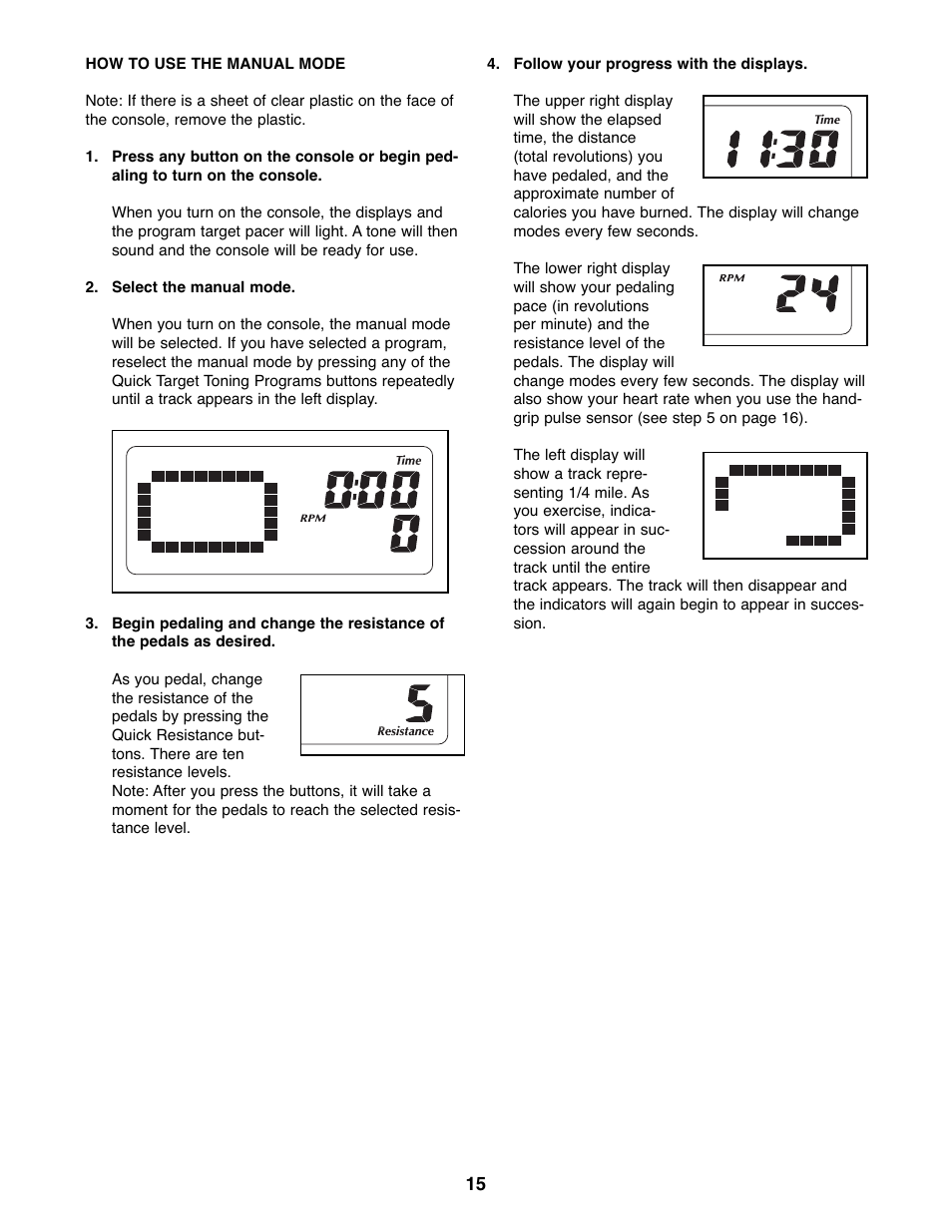 ProForm PFEL73207.0 User Manual | Page 15 / 24