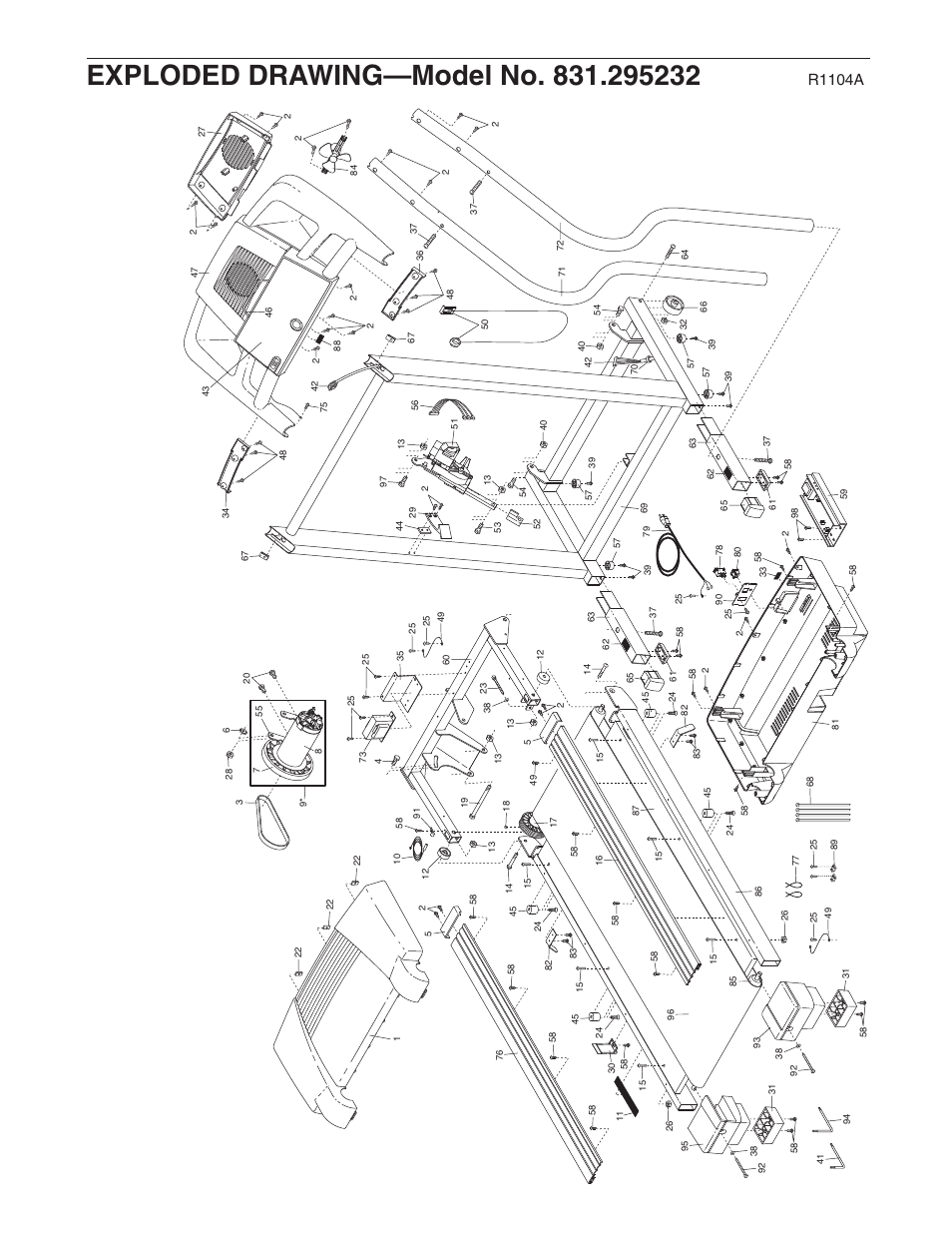 R1104a | ProForm 831.295232 User Manual | Page 21 / 22