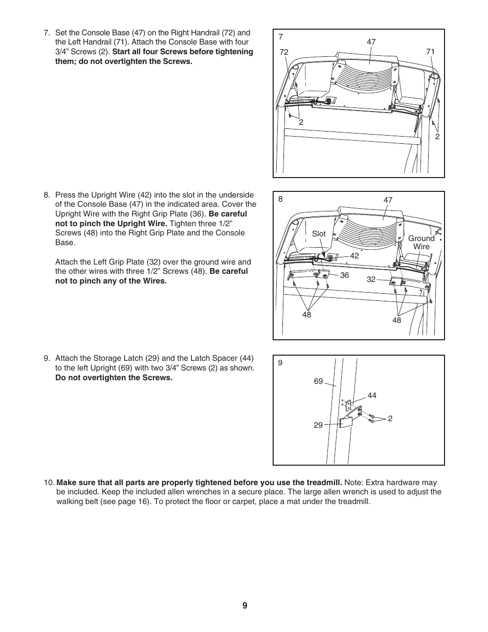 ProForm 831.295232 User Manual | Page 9 / 22