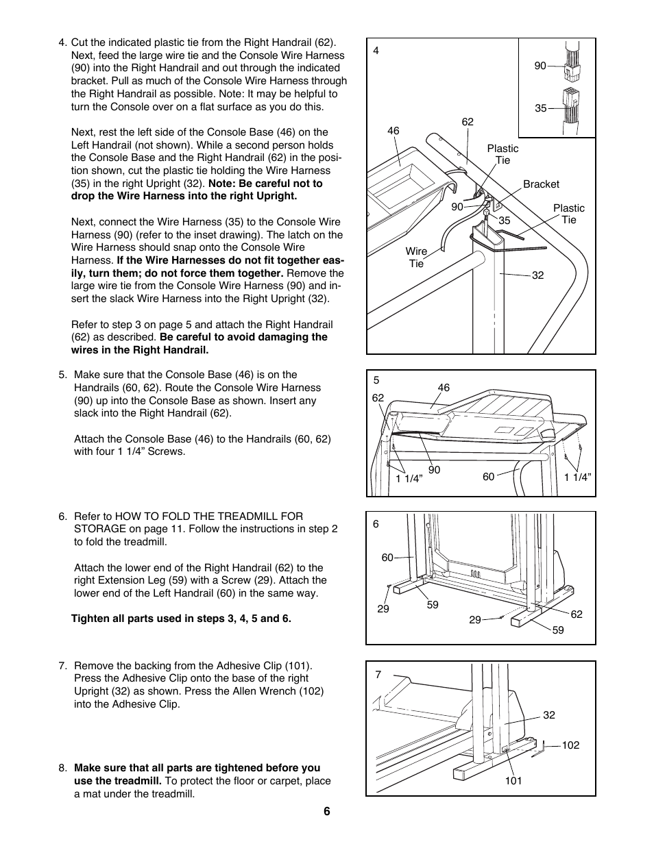 ProForm 625EX User Manual | Page 6 / 18