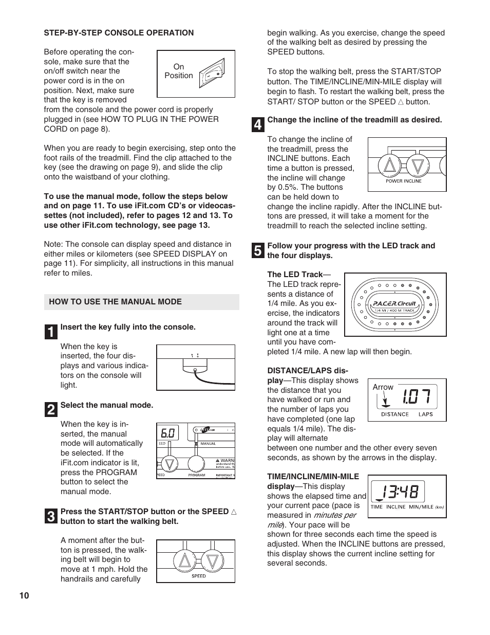 ProForm 585 PI User Manual | Page 10 / 26