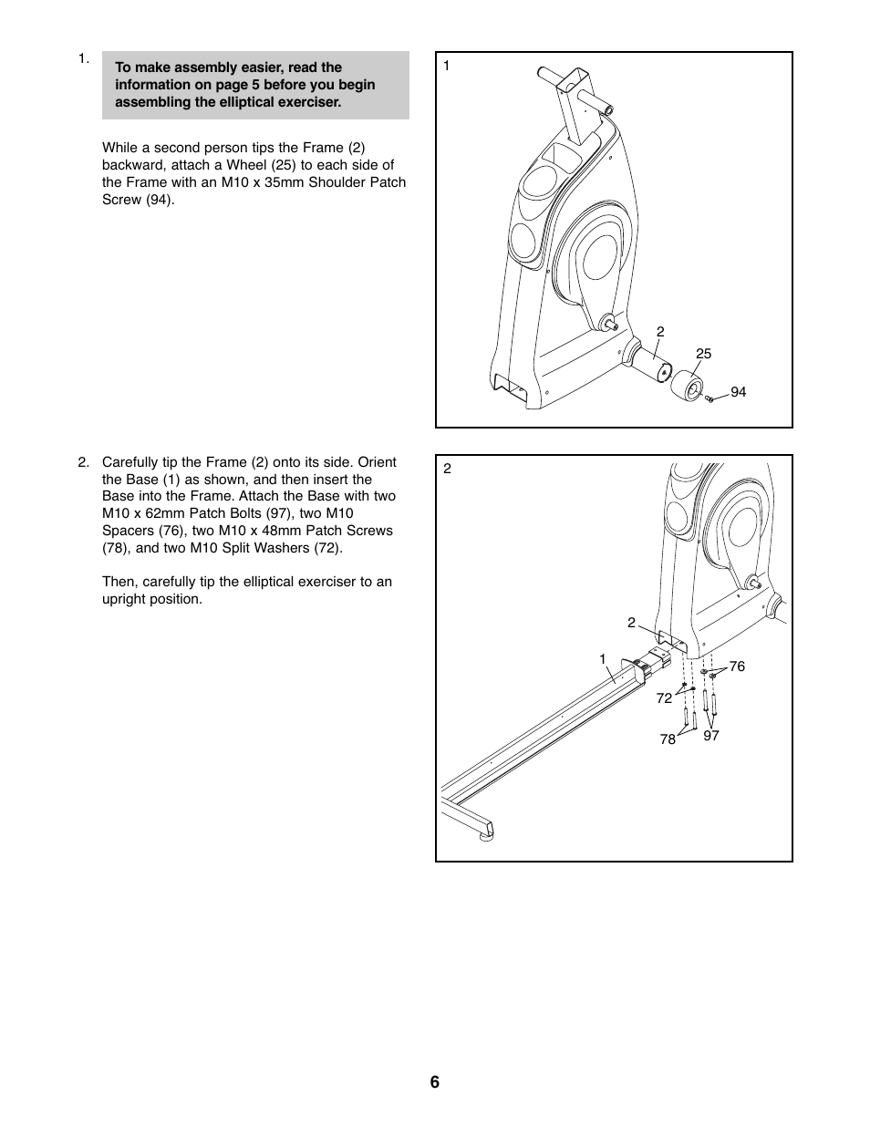 ProForm PFEL05807 User Manual | Page 6 / 28