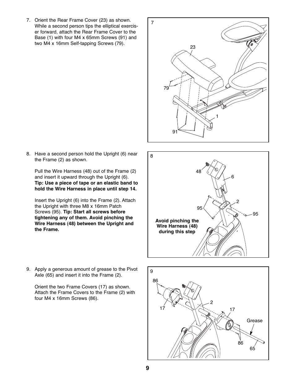 ProForm PFEL05807 User Manual | Page 9 / 28