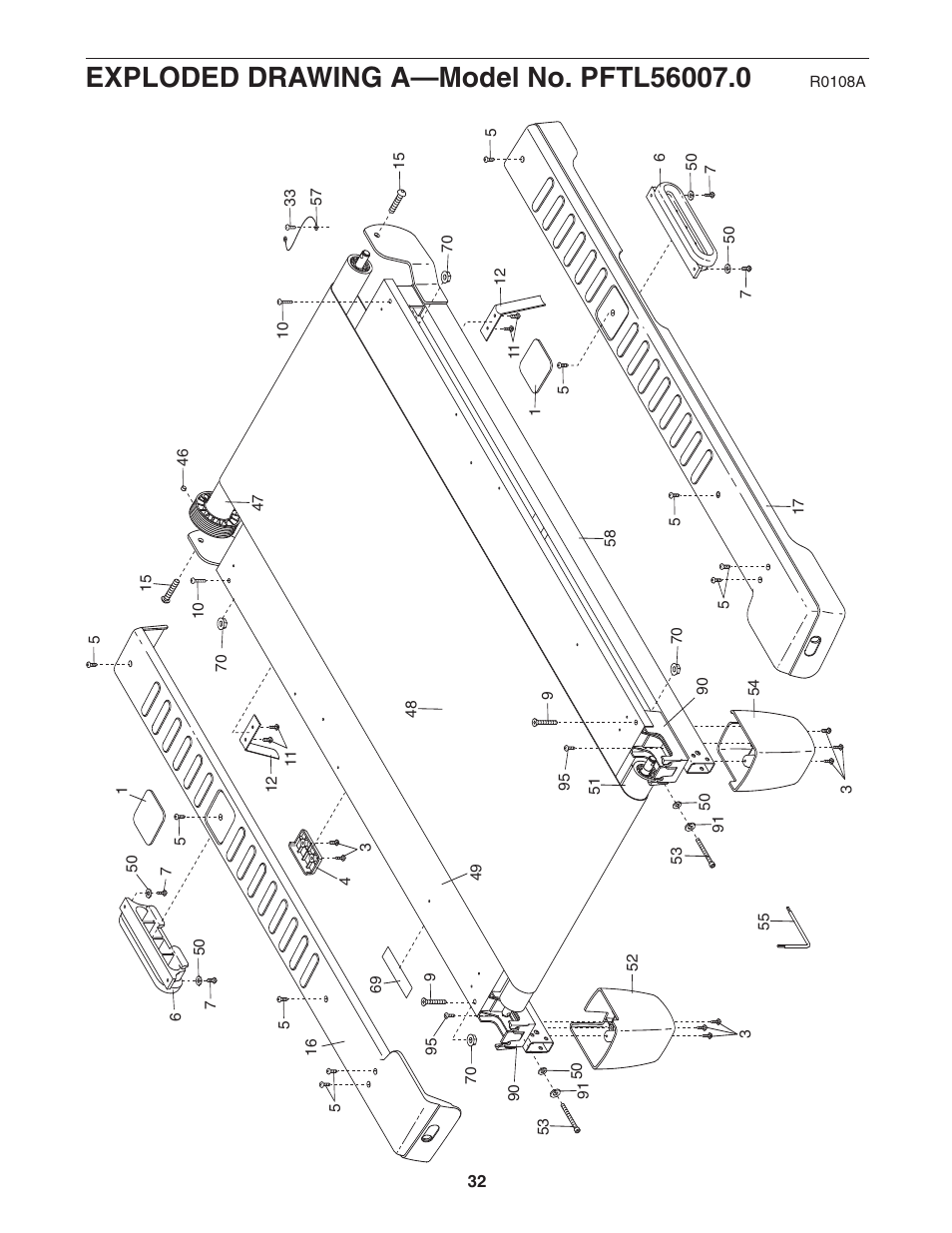 ProForm Crosswalk PFTL56007.0 User Manual | Page 32 / 36