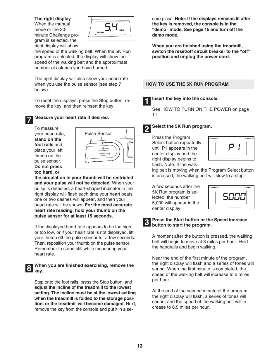 ProForm Crosswalk 831.29623.0 User Manual | Page 13 / 22