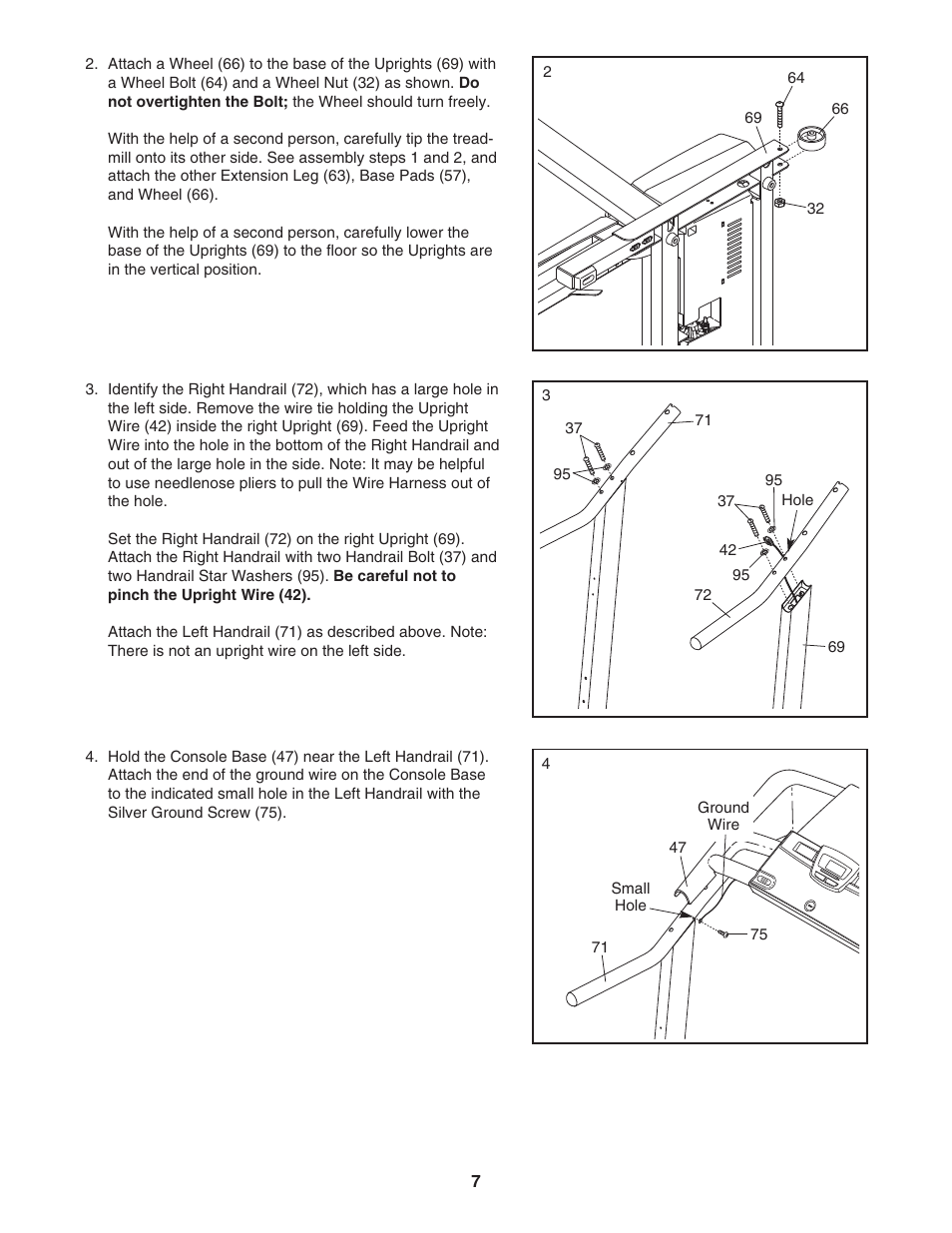 ProForm Crosswalk 831.29623.0 User Manual | Page 7 / 22