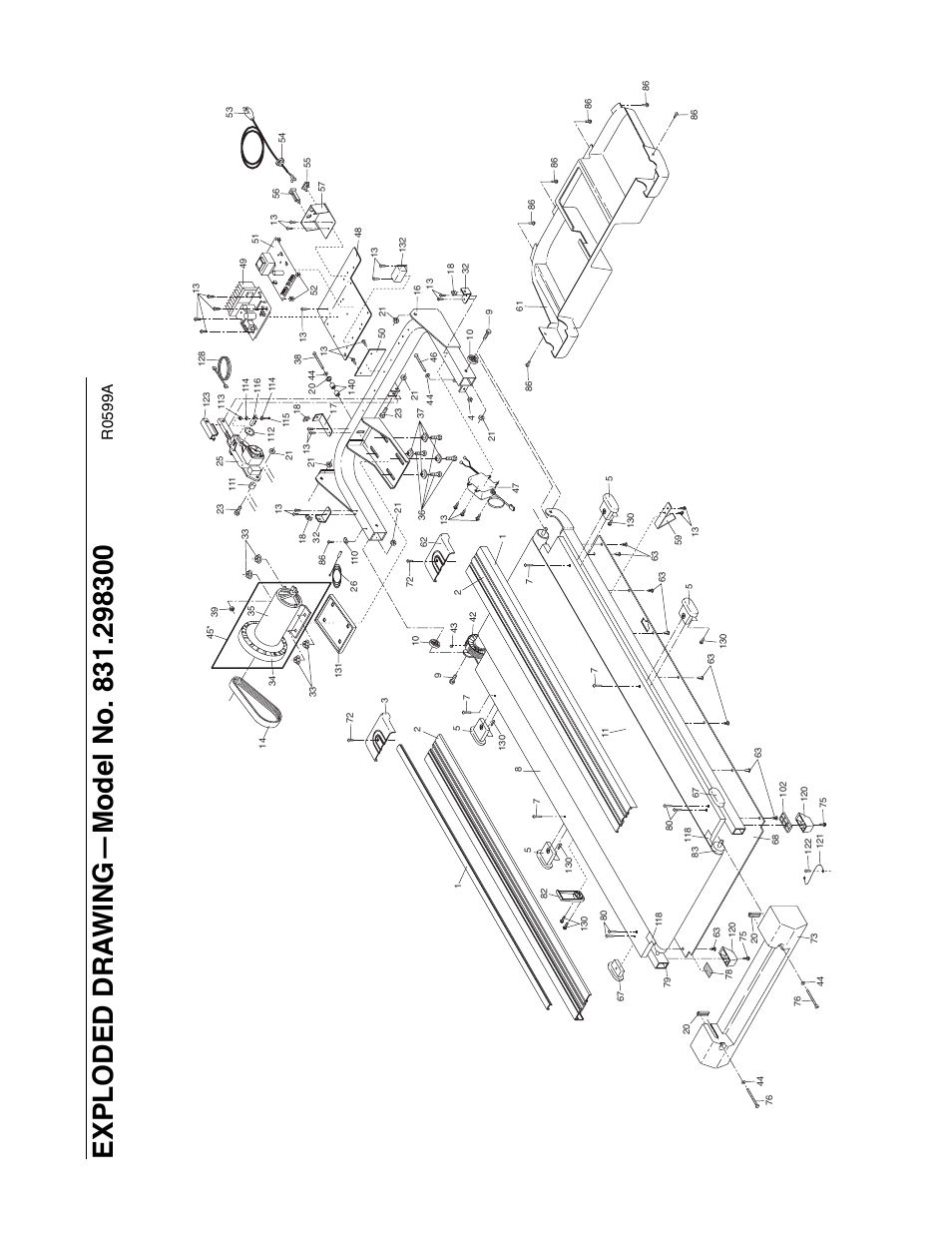 R0599a | ProForm 985CD 831.298300 User Manual | Page 20 / 22