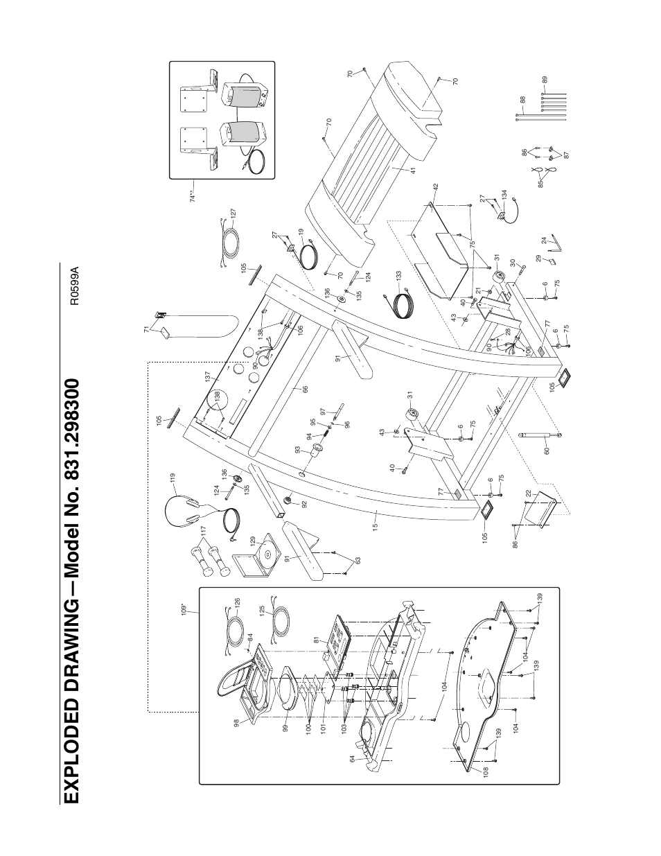 R0599a, Kirk niebergall | ProForm 985CD 831.298300 User Manual | Page 21 / 22