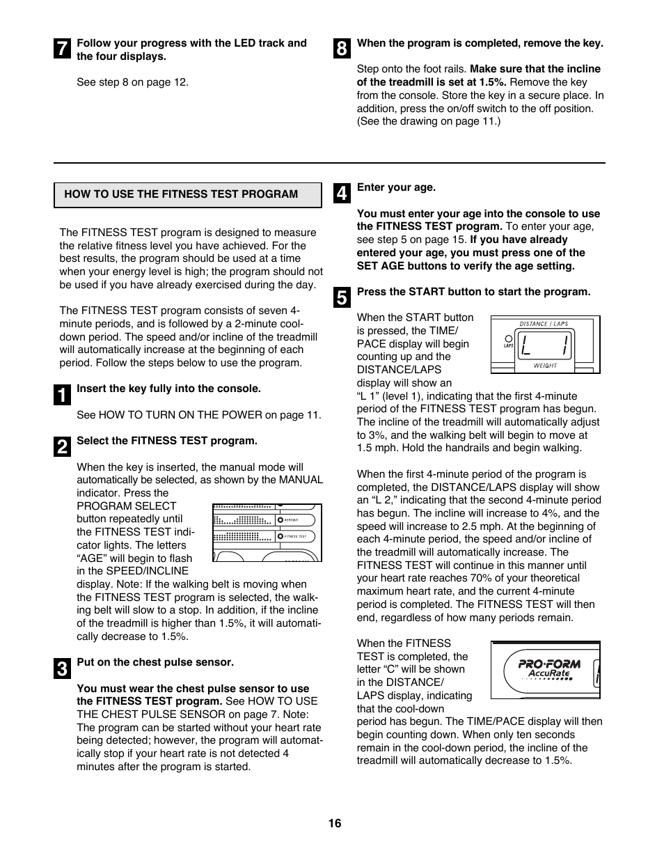 ProForm 831.297782 User Manual | Page 16 / 30