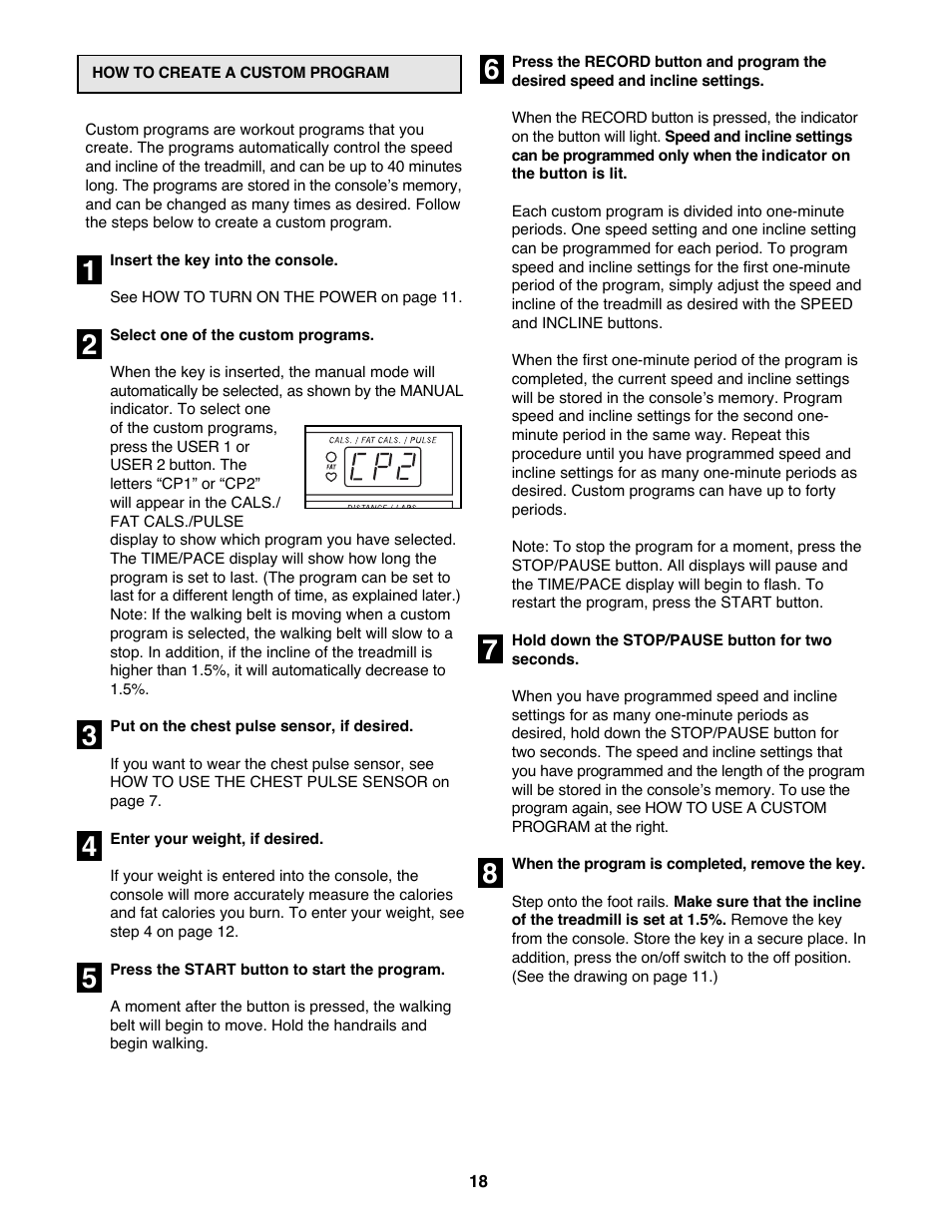 ProForm 831.297782 User Manual | Page 18 / 30