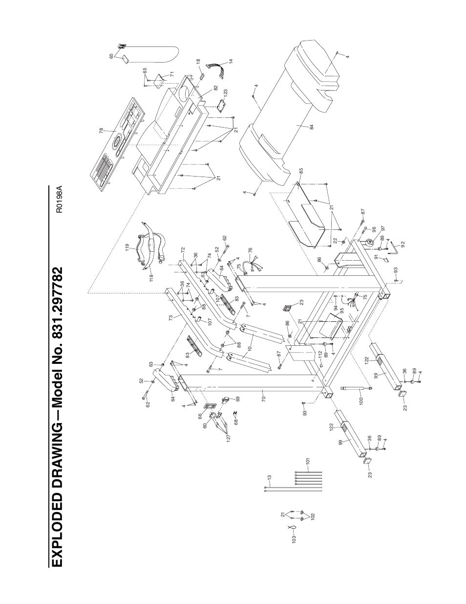 R0198a | ProForm 831.297782 User Manual | Page 29 / 30