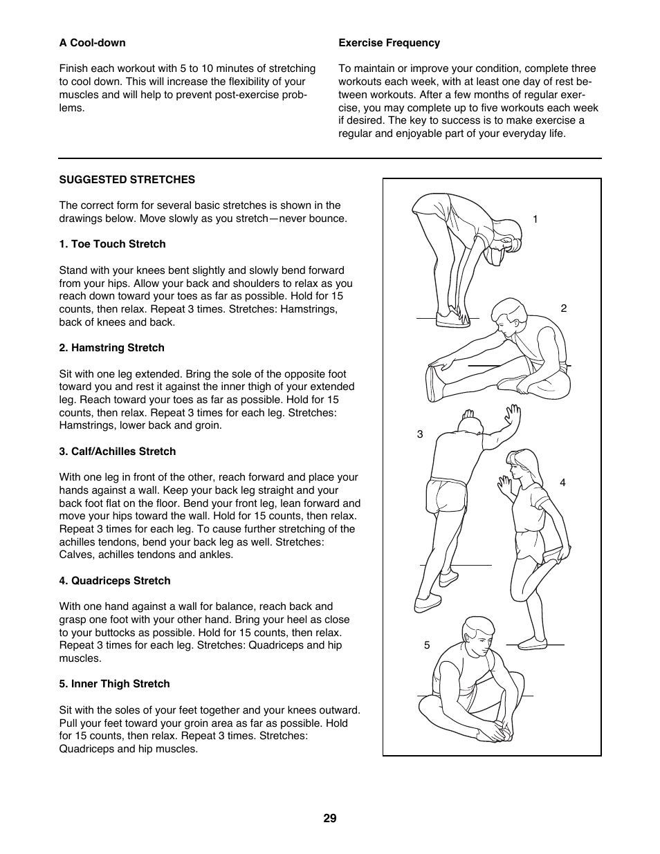 ProForm 785 TL User Manual | Page 29 / 34