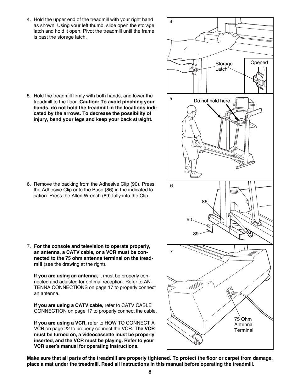 ProForm 785 TL User Manual | Page 8 / 34