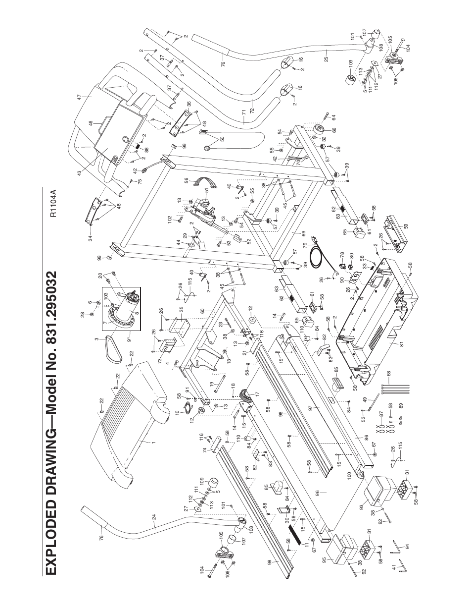 R1 1 0 4 a | ProForm Crosswalk 831.295032 User Manual | Page 21 / 22