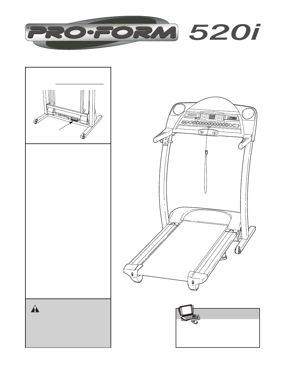 ProForm 520i PFTL59822 User Manual | 31 pages