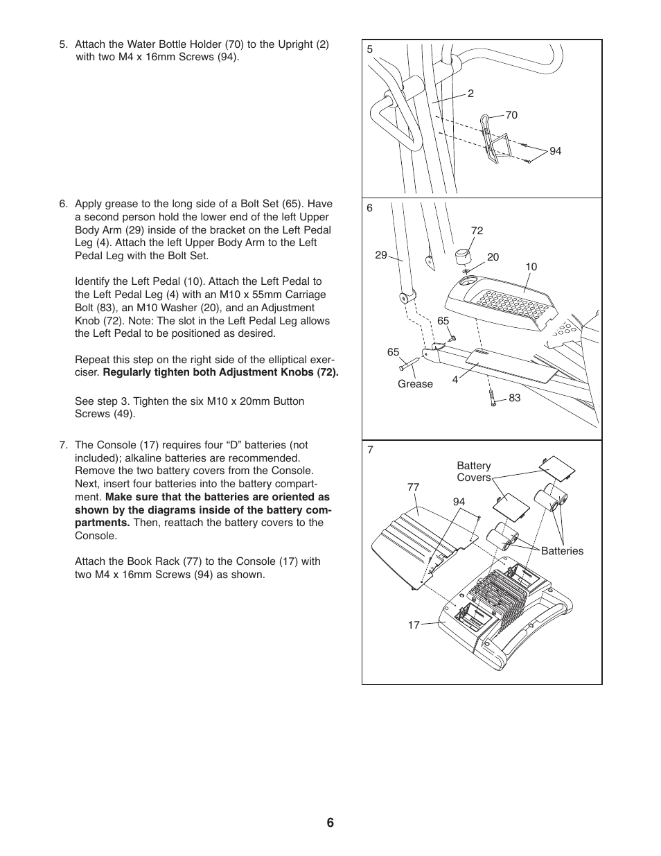 ProForm 785 S User Manual | Page 6 / 24