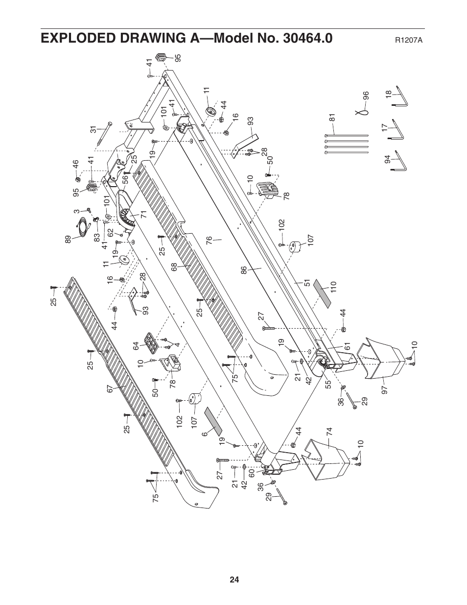 ProForm Trainer 30464.0 User Manual | Page 24 / 28