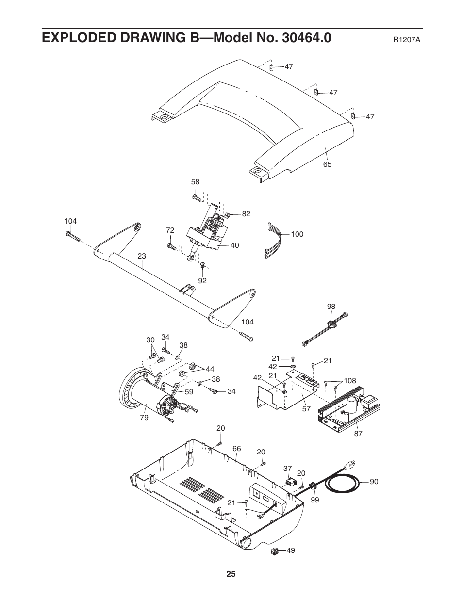 ProForm Trainer 30464.0 User Manual | Page 25 / 28