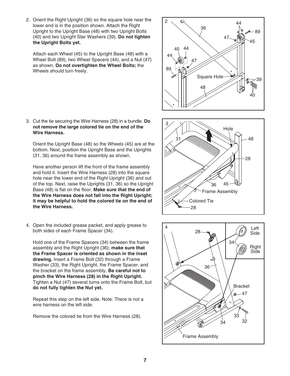 ProForm 595Pi User Manual | Page 7 / 26
