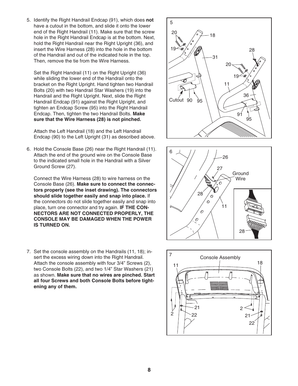 ProForm 595Pi User Manual | Page 8 / 26