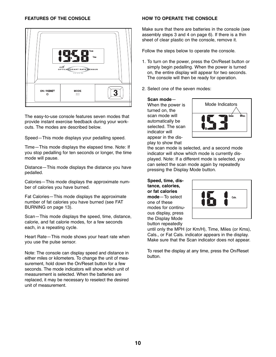 ProForm CardioCross Trainer PFEL29222 User Manual | Page 10 / 16
