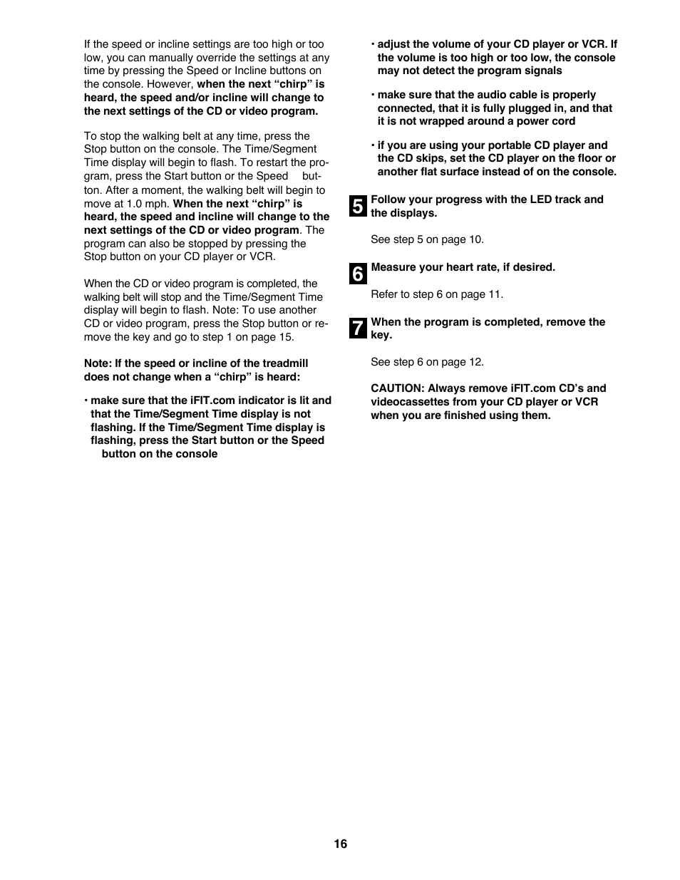 ProForm PFTL79100 User Manual | Page 16 / 26
