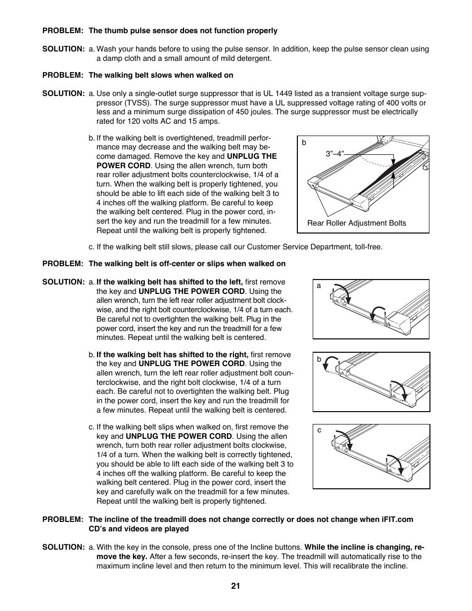 ProForm PFTL79100 User Manual | Page 21 / 26