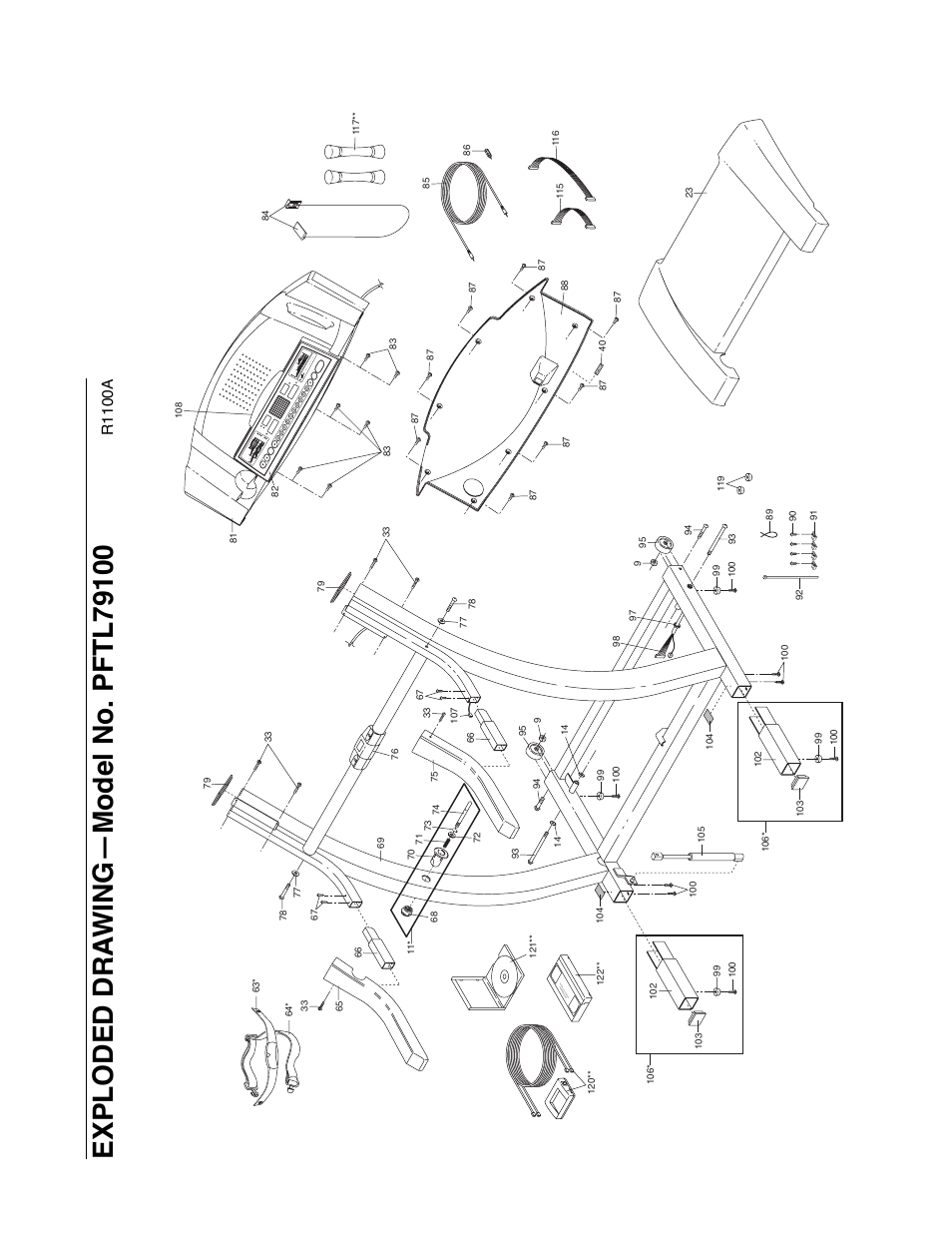 R1100a, Kirk niebergall product lit . group | ProForm PFTL79100 User Manual | Page 25 / 26
