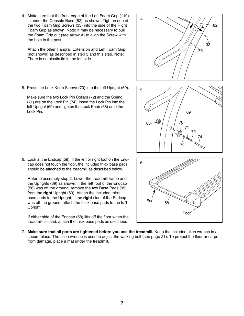 ProForm PFTL79100 User Manual | Page 7 / 26