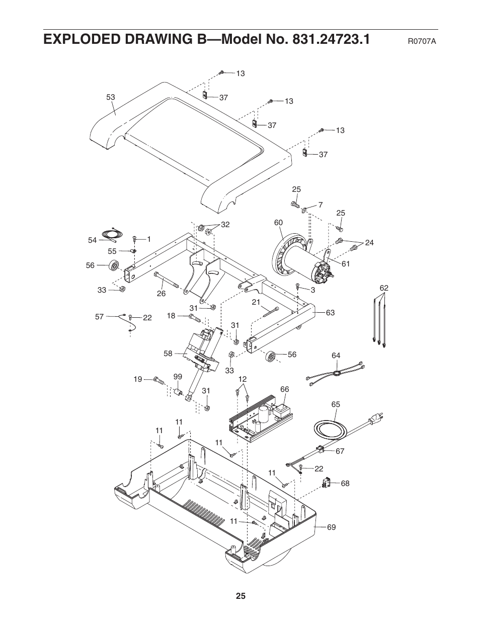 ProForm Crosswalk 831.24723.1 User Manual | Page 25 / 28