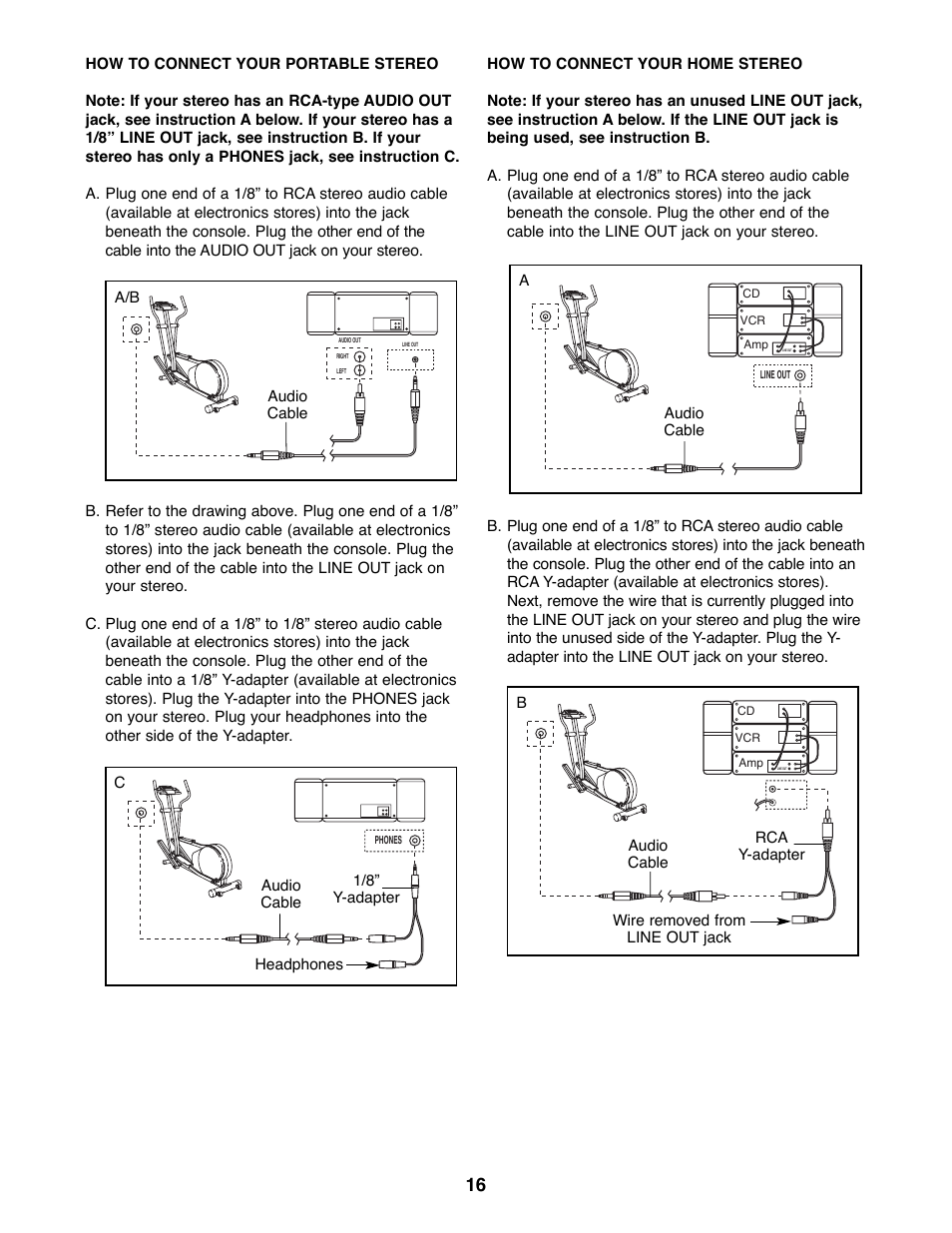 ProForm PFCCEL45012 User Manual | Page 16 / 24