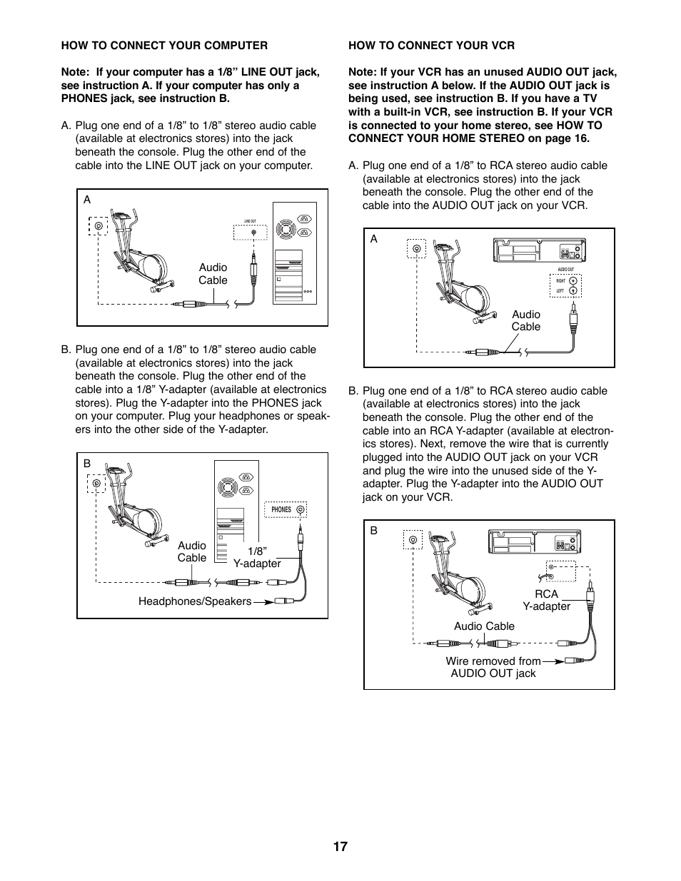 ProForm PFCCEL45012 User Manual | Page 17 / 24