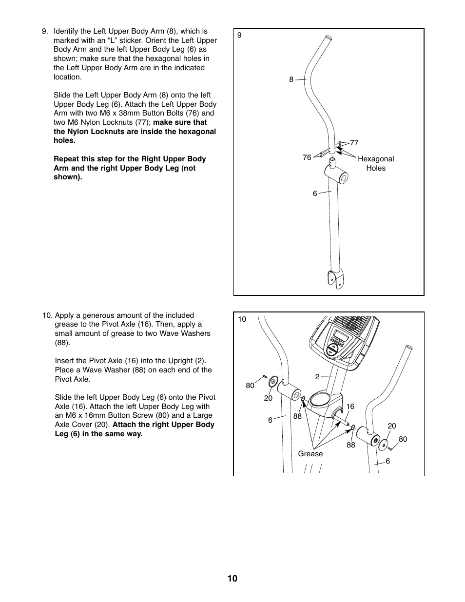 ProForm Razor 831.23743.0 User Manual | Page 10 / 28